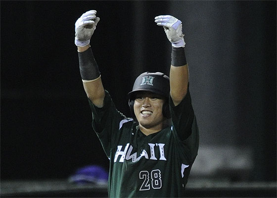 A decision on the availability of sophomore Marcus Doi for Friday night's season opener won't come until Thursday. Photo by Bruce Asato/Star-Advertiser.