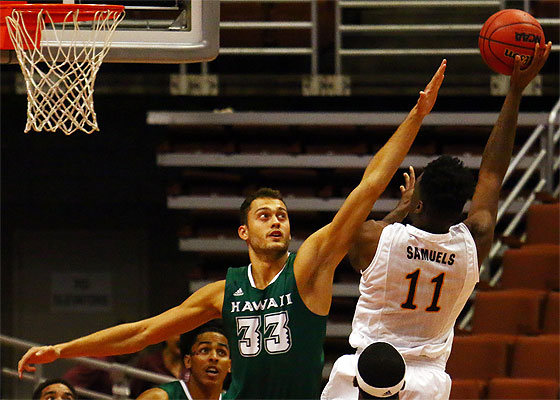 Hawaii faces top seed UC Davis with a spot in the Big West tournament final on the line. Photo by Darrel Miho/Special to the Star-Advertiser