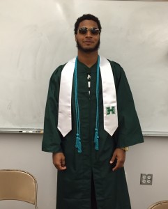 Quinton Pedroza, graduate