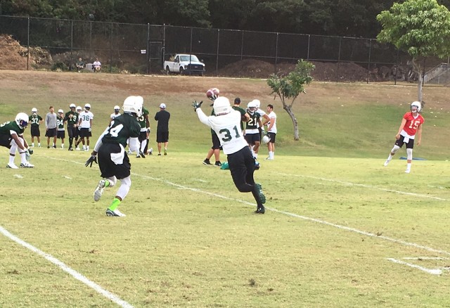 Cornerback Jamal Mayo, slotback Frank Abreu and Zwahlen