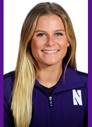Addison Steiner, a two-time second-team All-Big Ten selection, is transferring to Hawaii. (Northwestern photo)