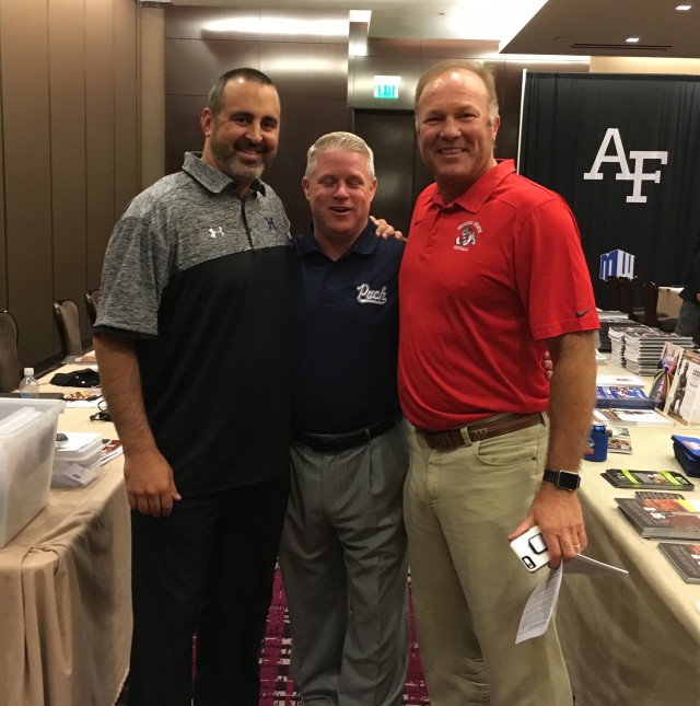 Nick Rolovich, Nevada coach Brian Polian and Fresno State coach Tim DeRuyter
