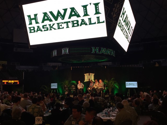 UH debuted its tipoff event fundraiser in swanky fashion on Thursday.