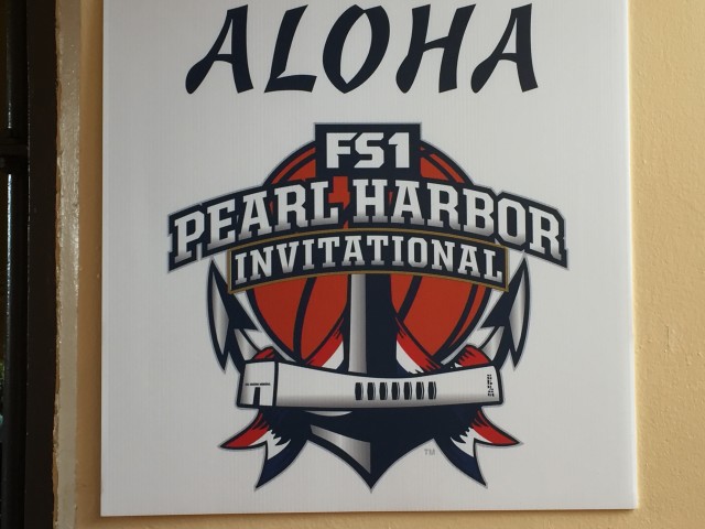 Hawaii plays in the second straight Pearl Harbor Invitational at Bloch Arena.