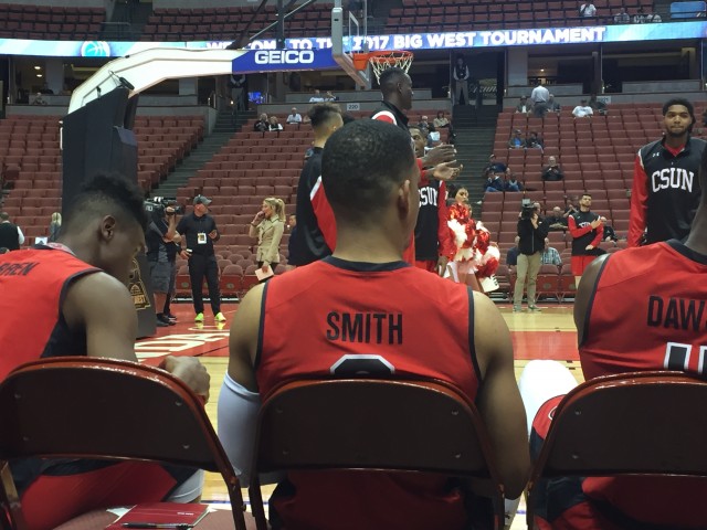 Kendall Smith's junior season came to an end in the Big West first round.